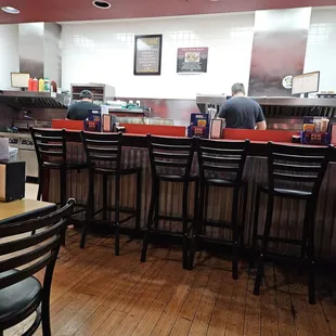 Grilling Behind the Counter