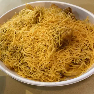 Chili cheese fry