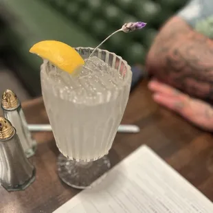 Lavender lemonade