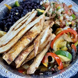 Grilled chicken bowl