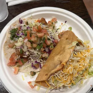 Fried Fish Taco - Potato Taco