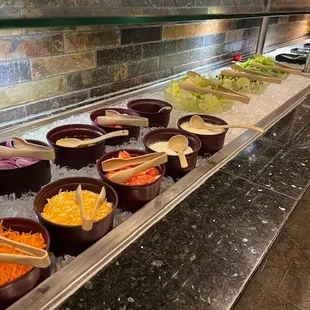 salads, food
