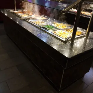 the food being prepared