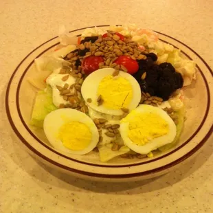 una ensaladita solo de apetaizer