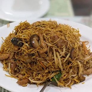 Pork and noodles