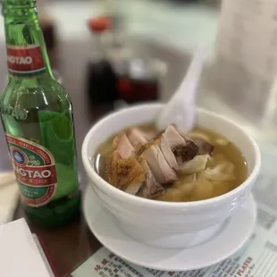 Wonton Noodle x Roast Pork