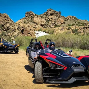 Guided Tour in Slingshots!