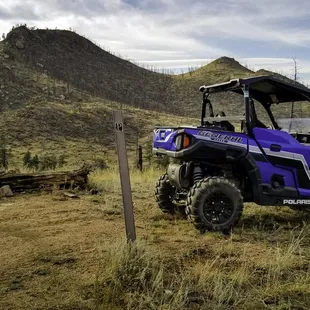 Go camping in the Pike National Forest with a UTV