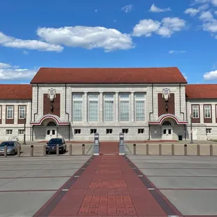 The impressive and imposing Topeka Railway Station