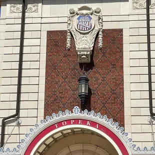 Enlarge to appreciate the detail of the doorway over the previously mentioned "unimpressive door"