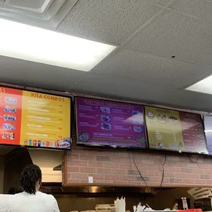 Another view of the Menu options