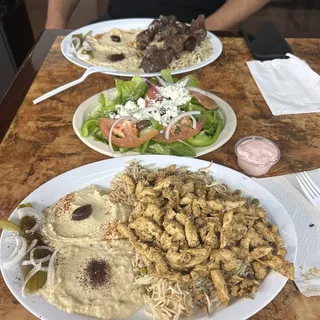 Chicken Shawarma Plate