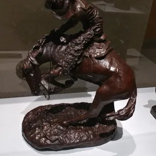 "Cheyenne" (1901) by Frederic S. Remington (1861-1909) at the Great Plains Art Museum, Lincoln NE