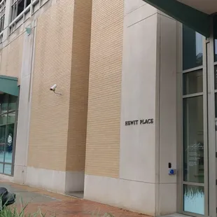 Entrance to the Great Plains Art Museum, Lincoln NE