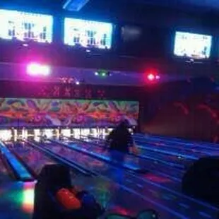 Private bowling area