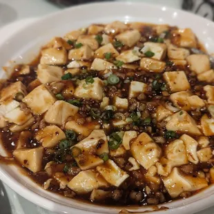 Mapo tofu is a major hit! Love this dish