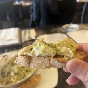 Spinach and Artichoke spread