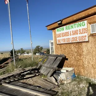 More debris at entrance