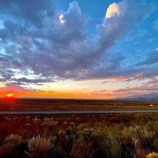 View from the parking lot