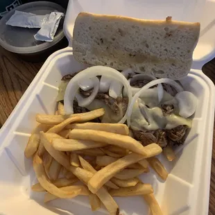 Au jus sandwich