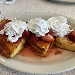 Strawberry Short Cake French Toast