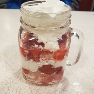 Delish....strawberry shortcake (my fave)
