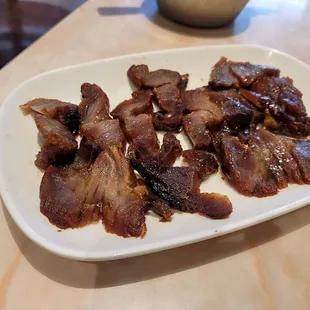 Boneless spare rib appetizer