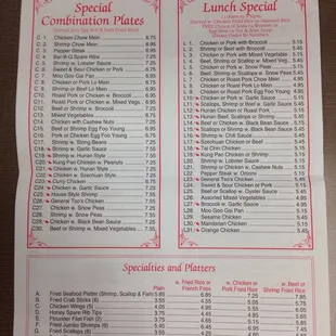 Menu 3/3