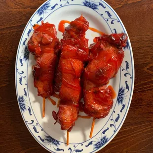 Chicken Teriyaki on a stick