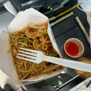 chicken 70. Lo Mein