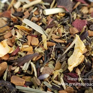 a mixture of dried herbs