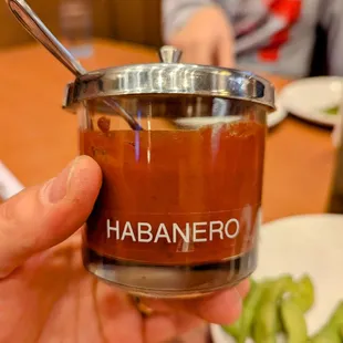 Habanero table sauce