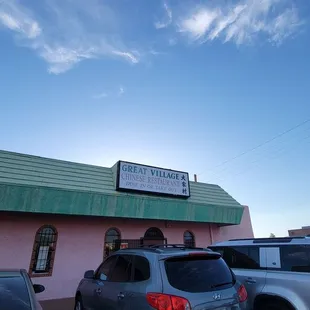 outside