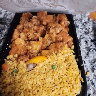Orange chicken