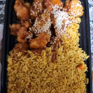 Sesame chicken