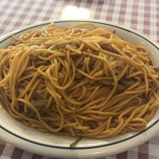 Spaghetti? Idk. Ask them.