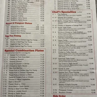 Their menu(the menu they posted online was too blurry for me)