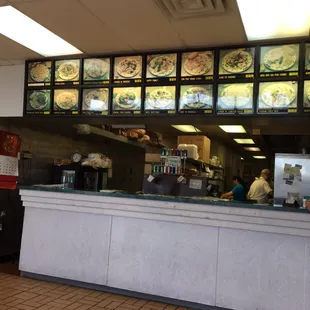 Great Wall counter where you order and pick up food