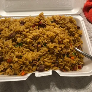 Pork fried rice
