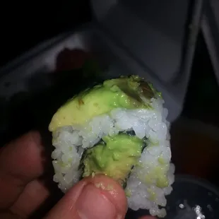 Nothing like a brown avocado egg roll