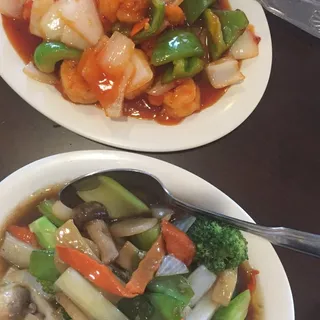 Sweet & Pungent Shrimp