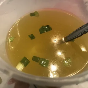 A better photo of very good Wonton Soup