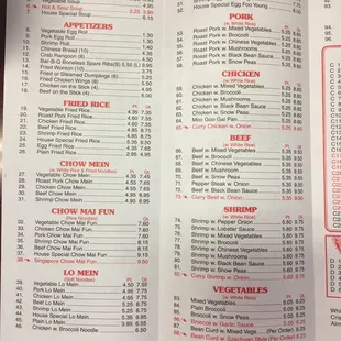 menu, sushi and sashimi