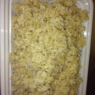 Brown rice
