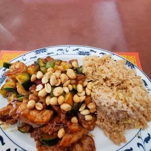 Kung pao two lunch special
