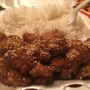 Sesame chicken