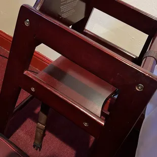 High Chairs Available