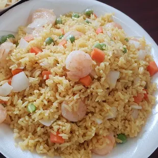 Shrimp friedrice