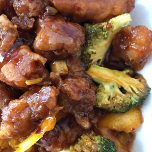 Orange chicken