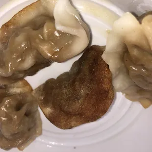 I asked for fried, they gave me steamed, then tried to fry them